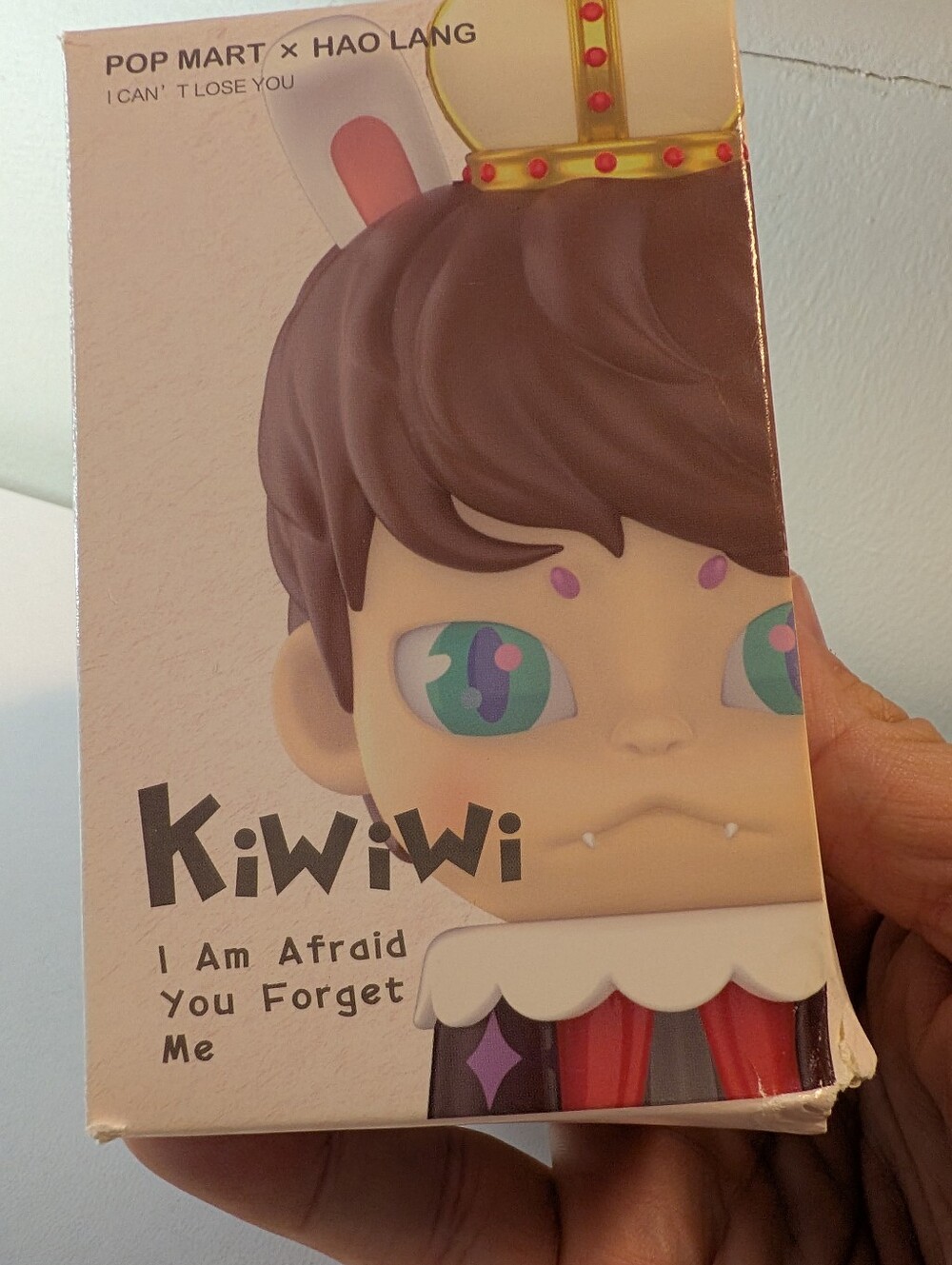 Pop Mart x Hao Lang Kiwiwi I Am Afraid You Forget Me Blind Box Figurine